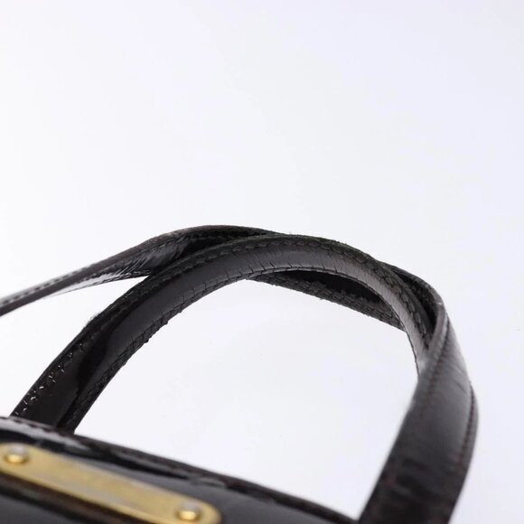 LOUIS VUITTON Monogram Vernis Wilshire PM Hand Bag Amarante Auth - Picture 9 of 16